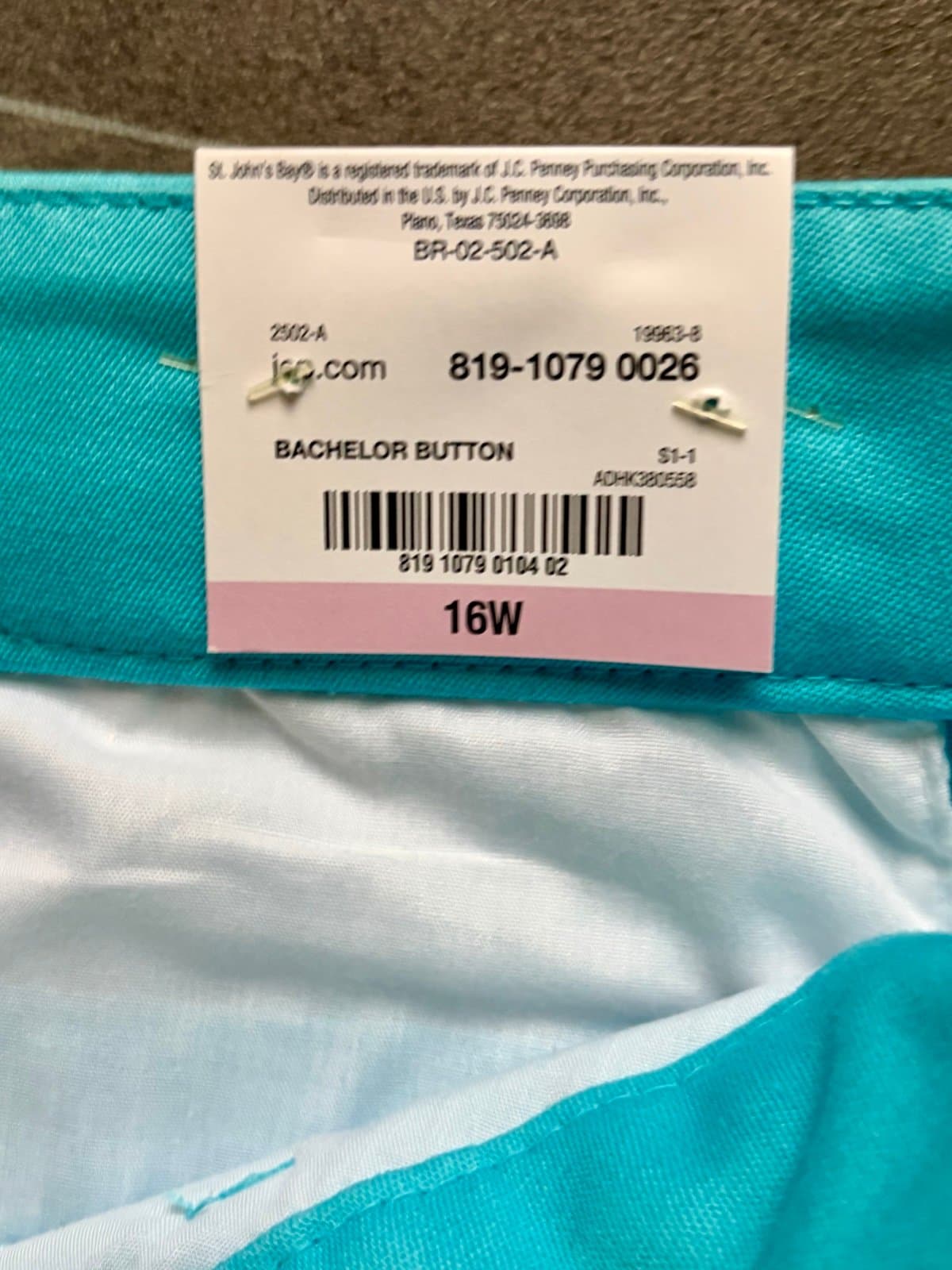 NWT, St John’s Bay capris 16 W - Thumbnail 3