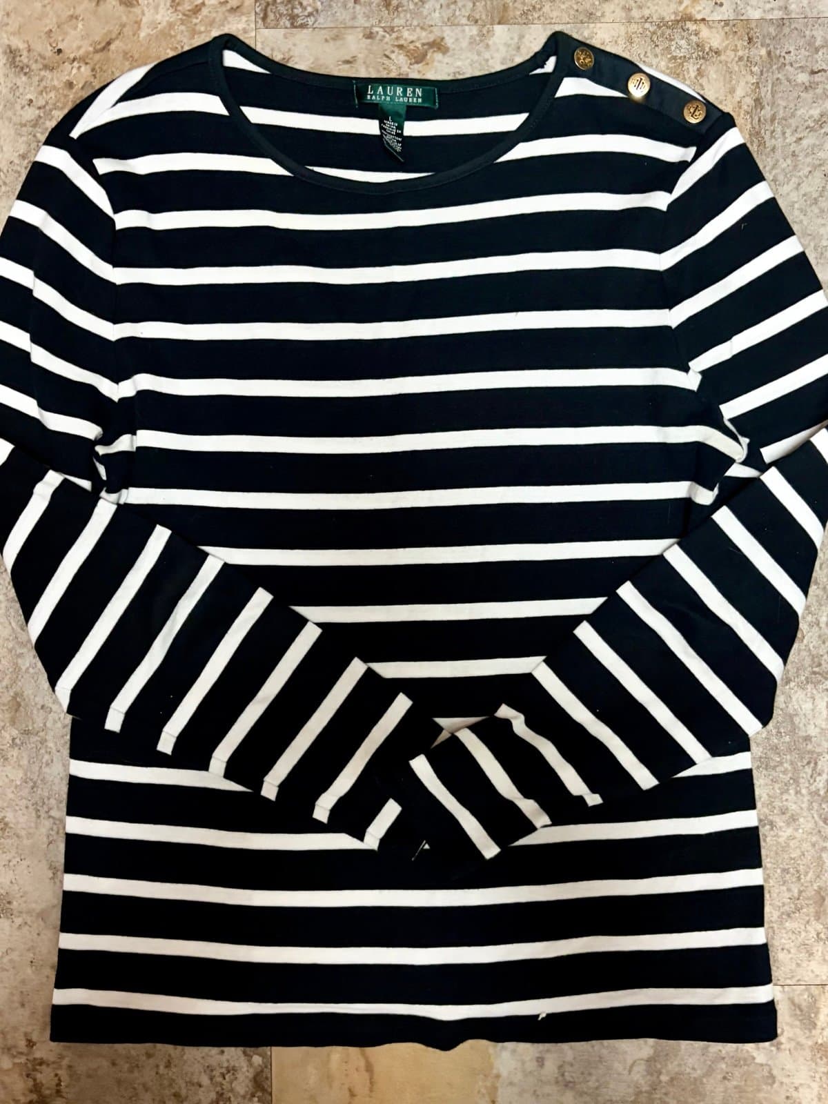 Women’s Ralph Lauren Top, size LG - Thumbnail 2
