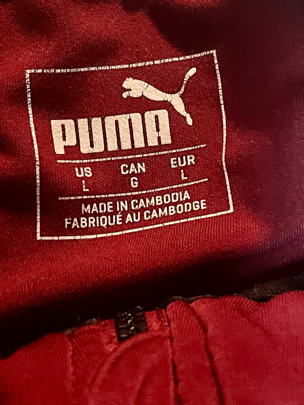 Men’s Puma Ling Sleeve, size LG - Thumbnail 4