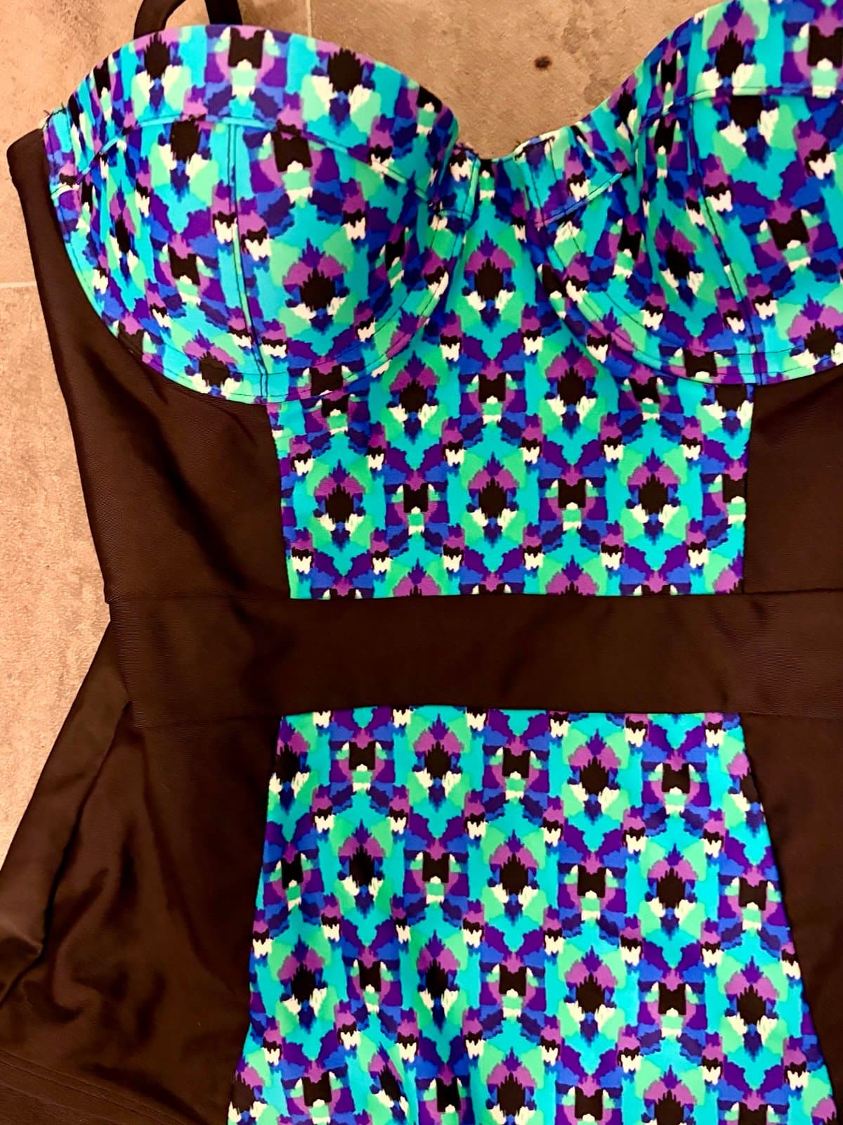 Women’s one piece swimming suit, S - Thumbnail 3