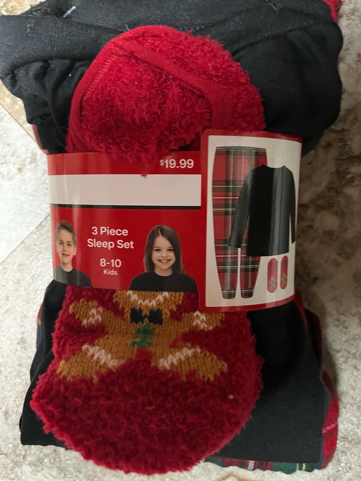 Girls Christmas PJs, size 8-10, NWT