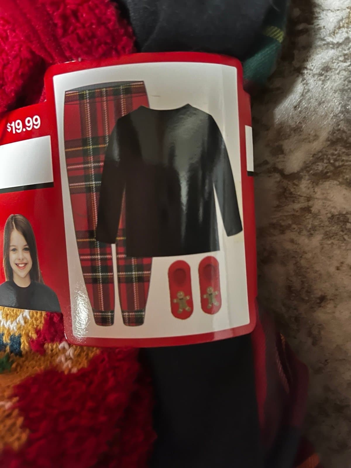 Girls Christmas PJs, size 8-10, NWT - Thumbnail 2