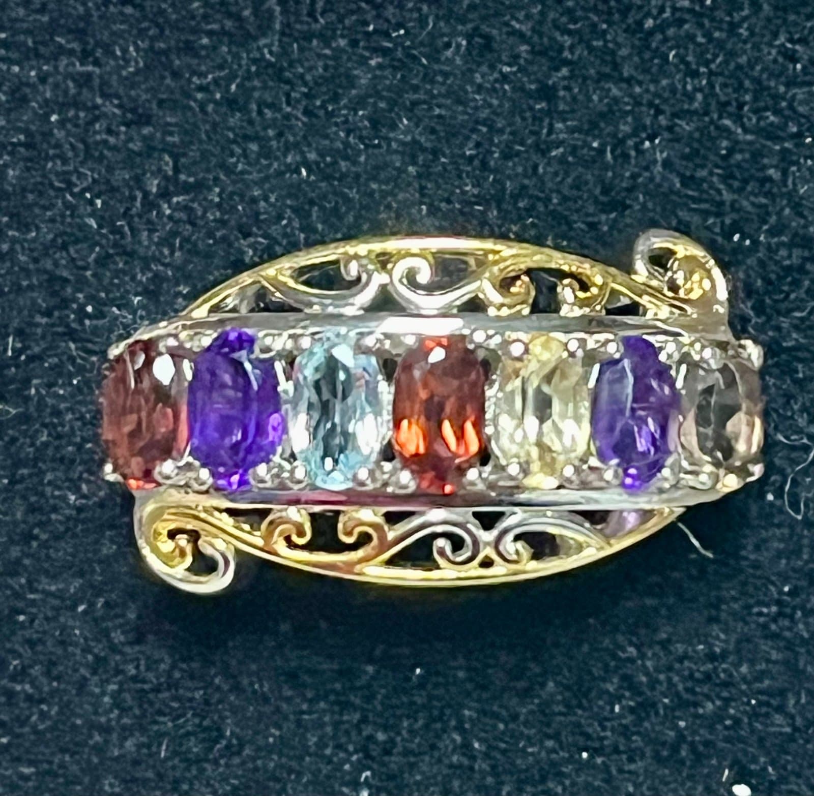 NWT, Multi Gemstone Ring