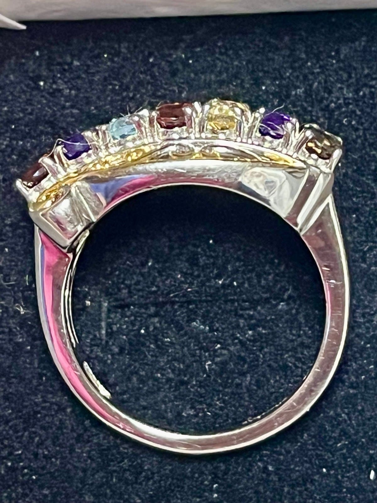 NWT, Multi Gemstone Ring - Thumbnail 5