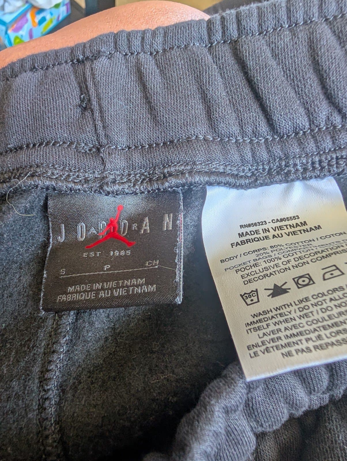Jordan sweatpants size s - Thumbnail 2