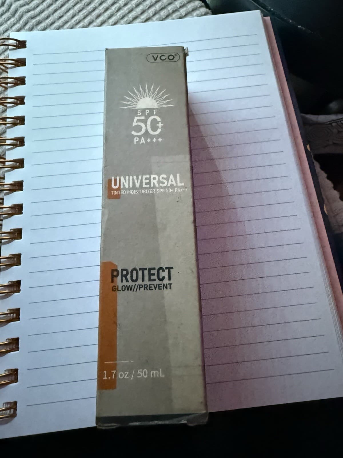 Universal Tinted Moisturizer SPF 50 PA+++ 1.7 oz Protect Glow Prevent Exp 7/4/27