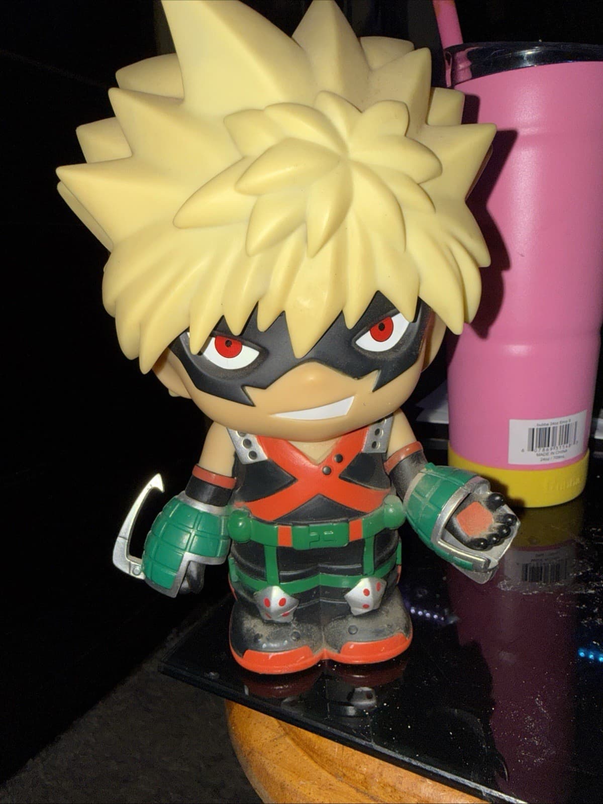 My Hero Academia BAKUGO & DEKU Figural Busted Coin Piggy Bank 8” Manga - Thumbnail 2