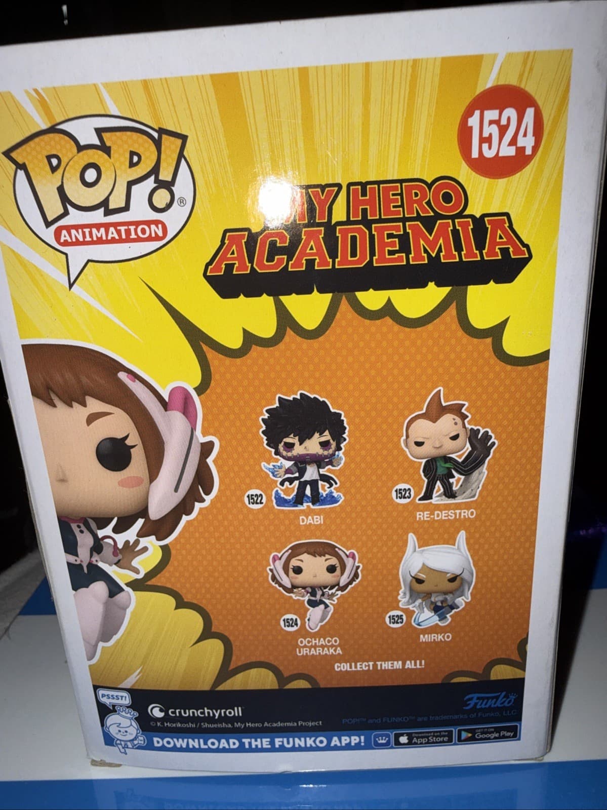 my hero academia funko pop Ochaco Uraraka #1524 - Thumbnail 2