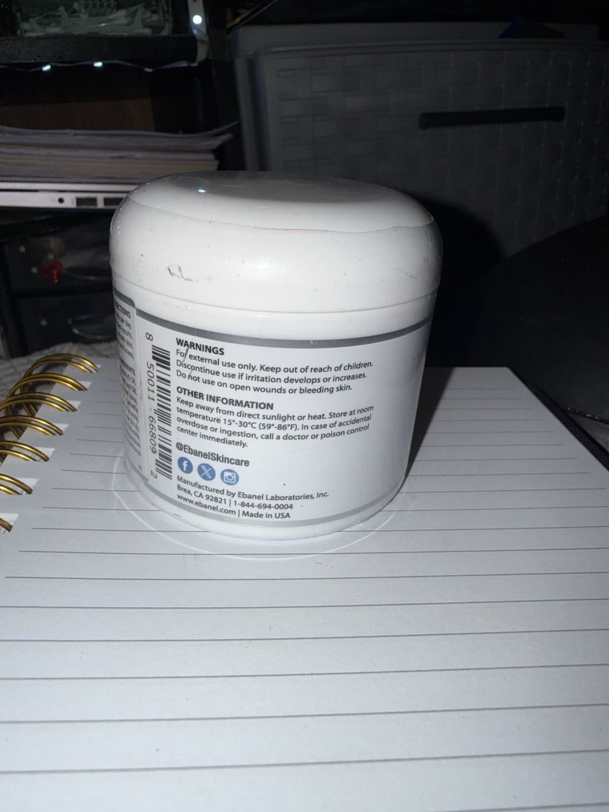 Ebanel Intensive Moisturizing And Softening 40% Urea Cream