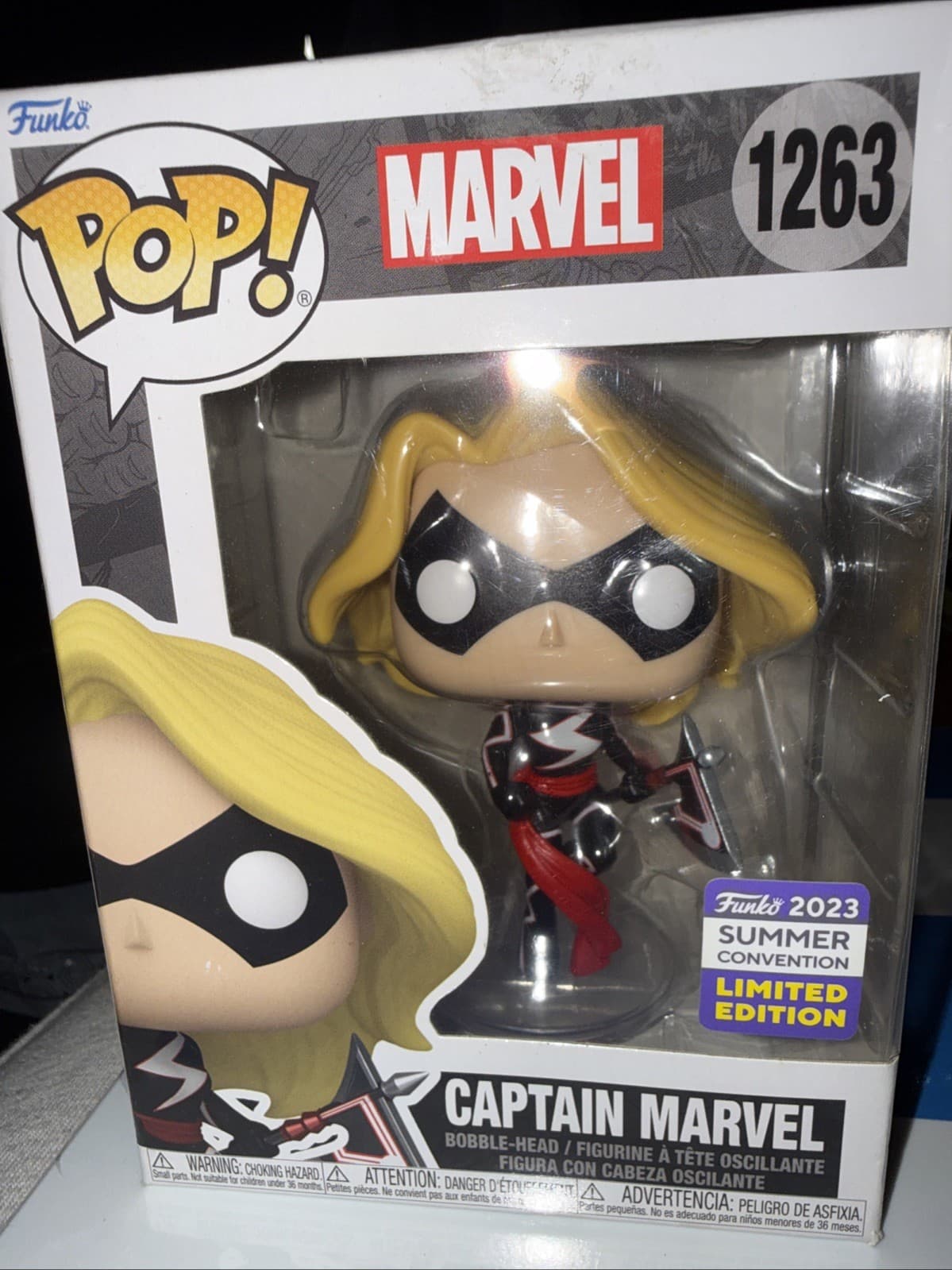 Funko Pop! Vinyl: Marvel - Captain Marvel - Target San Diego Comic Con Funko...