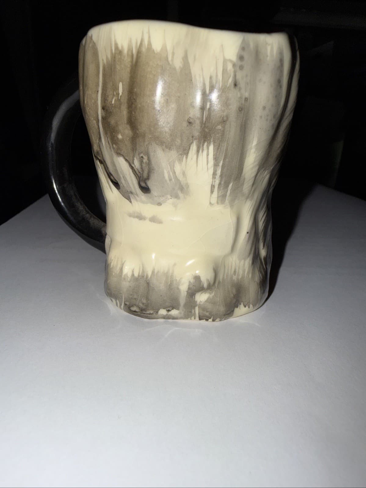 Vintage Giuseppe Verdi Toby Character Mug Hand Painted Face Mug - Thumbnail 2