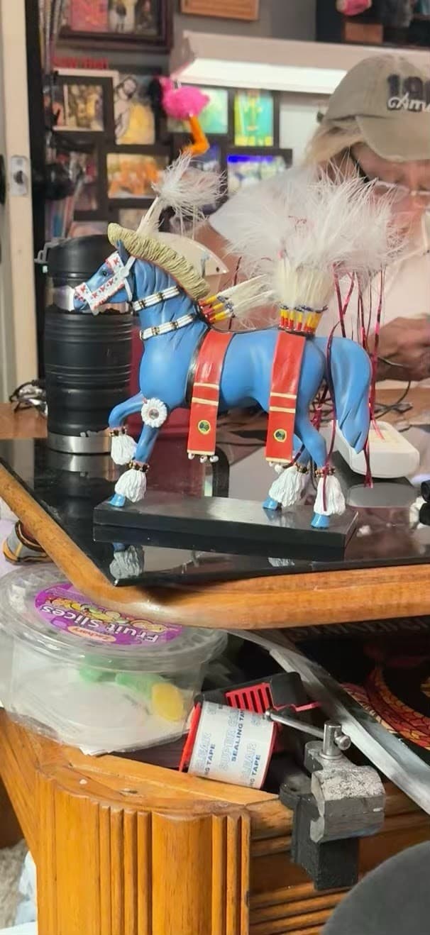 Westland Trail of Painted Ponies 2007 2E #6439 "Fancy Dancer" 12247 + Box - Thumbnail 5
