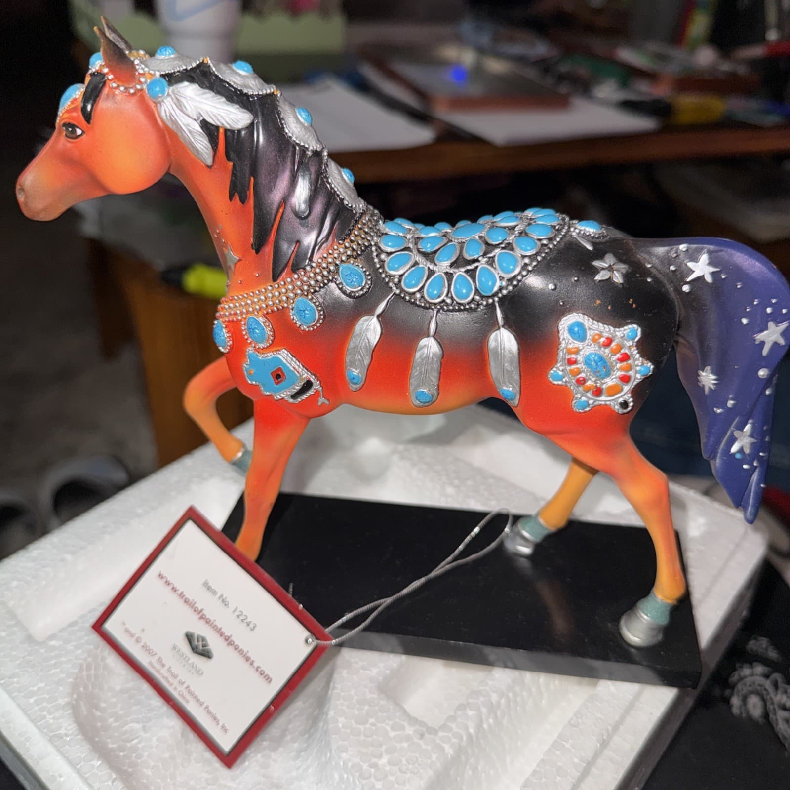 Trail of Painted Ponies 2007 Native Jewel Pony 1E/0417 #12243 - Thumbnail 5