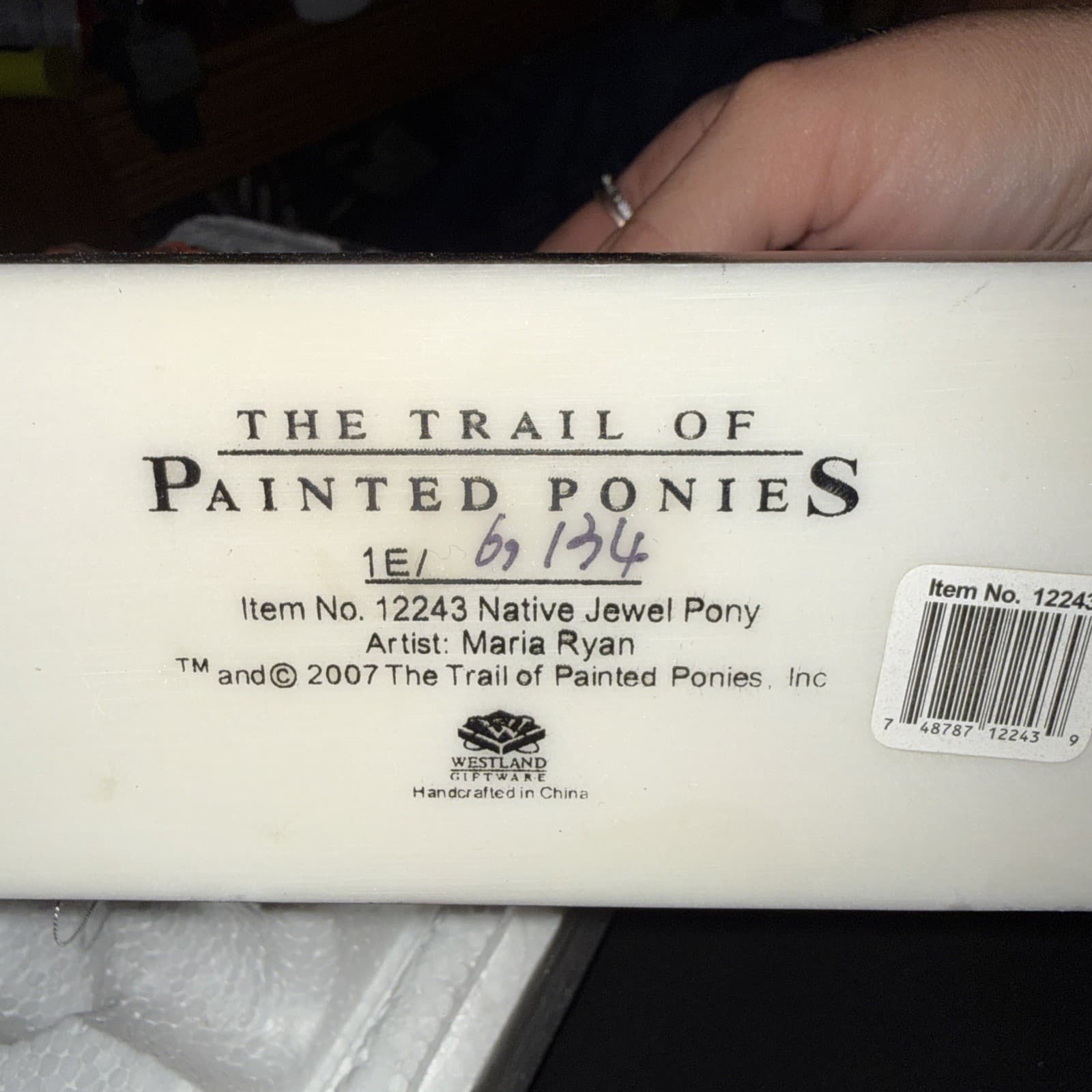 Trail of Painted Ponies 2007 Native Jewel Pony 1E/0417 #12243 - Thumbnail 6