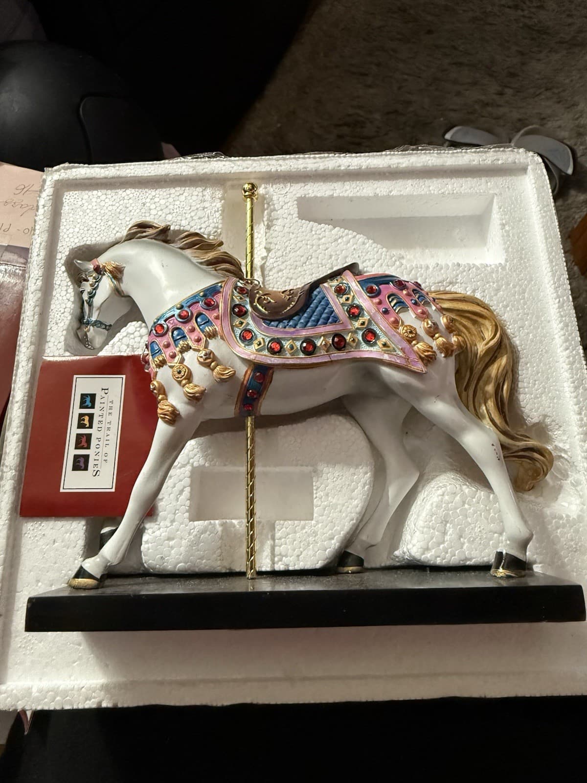 Trail Painted Ponies Retired Bedazzled Carousel 2007 Speight– Orig Box, VIDEO - Thumbnail 3
