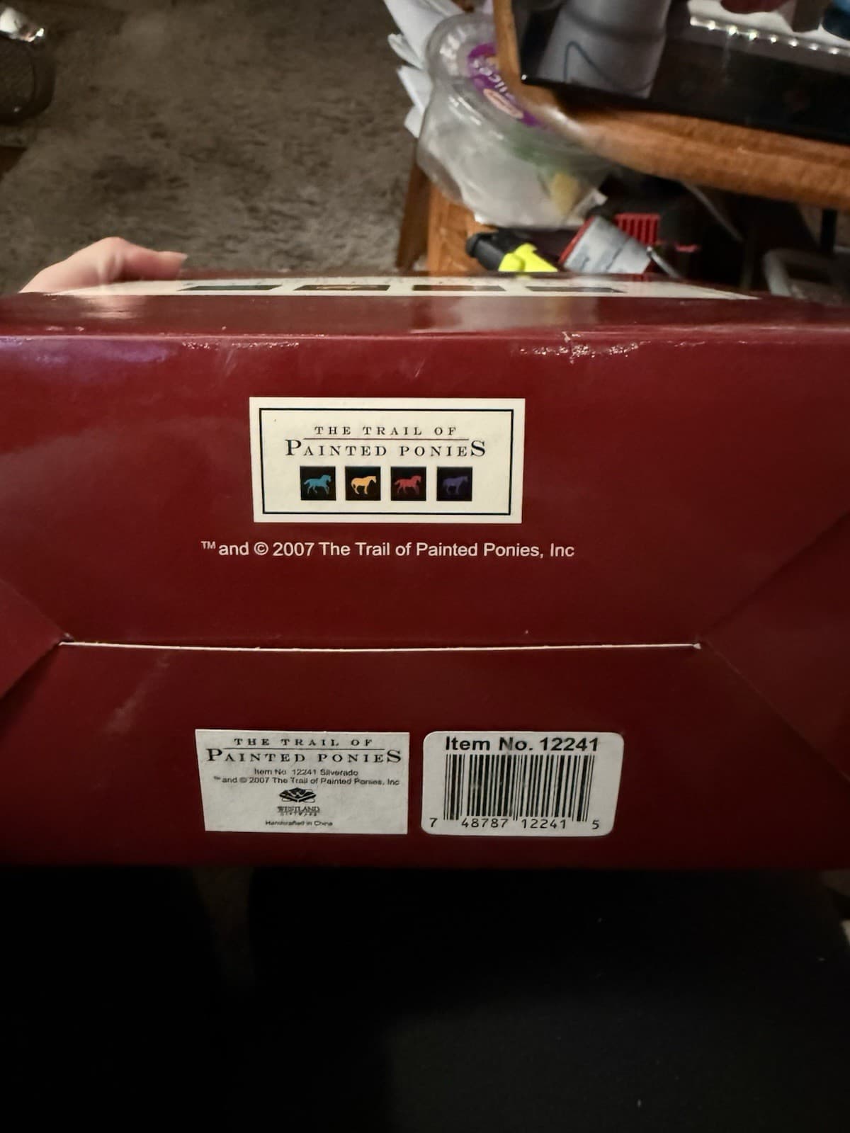 2007 Painted Pony Silverado #12241. 1E Edition, piece #350! New in box w tag. - Thumbnail 4