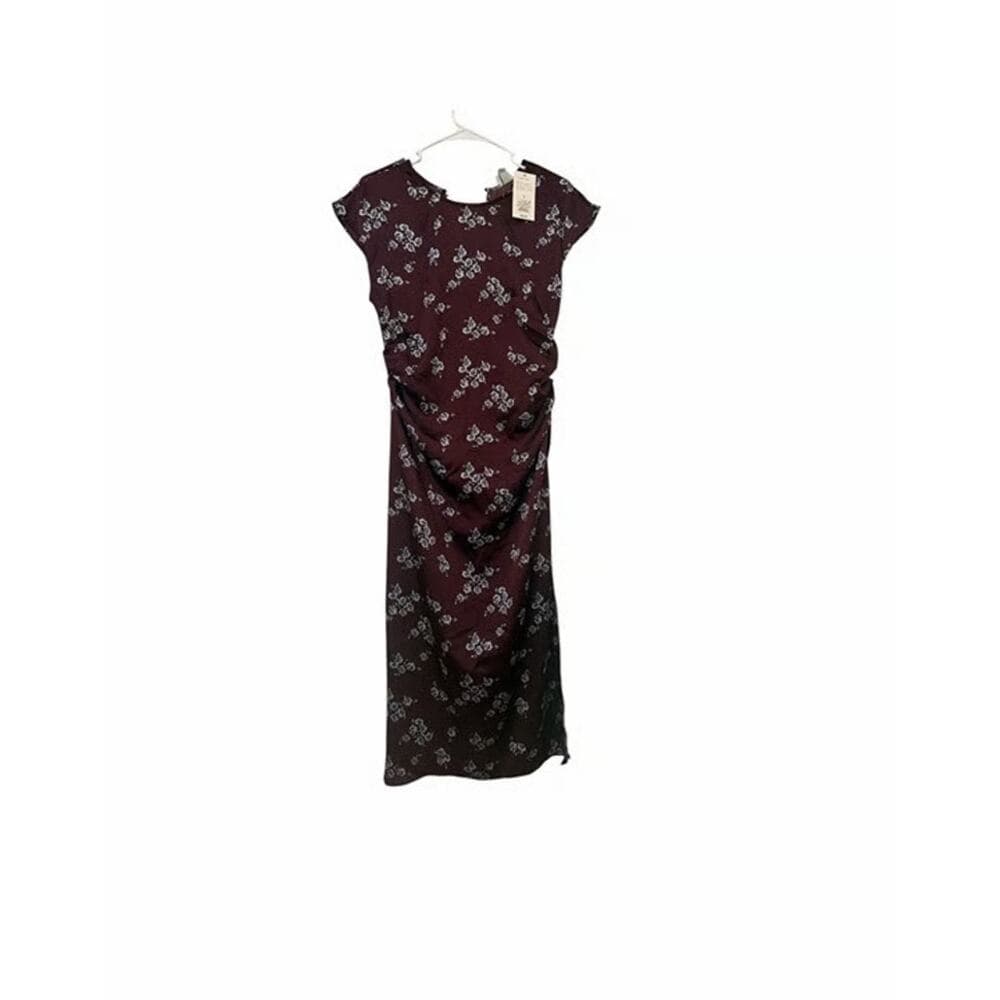 Floral Ruffle Maxi Dress – Elegant & Feminine Style SIZE: L - Thumbnail 2