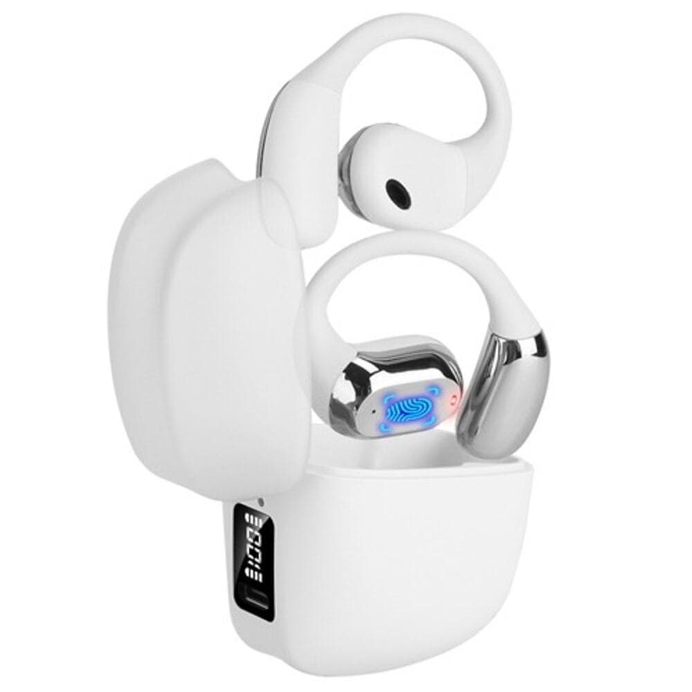 Wireless V5.4 Open Ear Earbuds with Earhook LED Display Charging Case IPX5 - Thumbnail 8