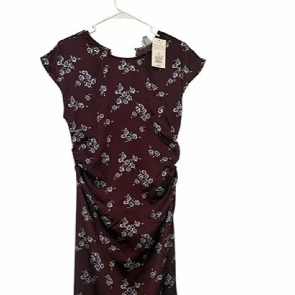 Floral Ruffle Maxi Dress – Elegant & Feminine Style SIZE: L - Thumbnail 3