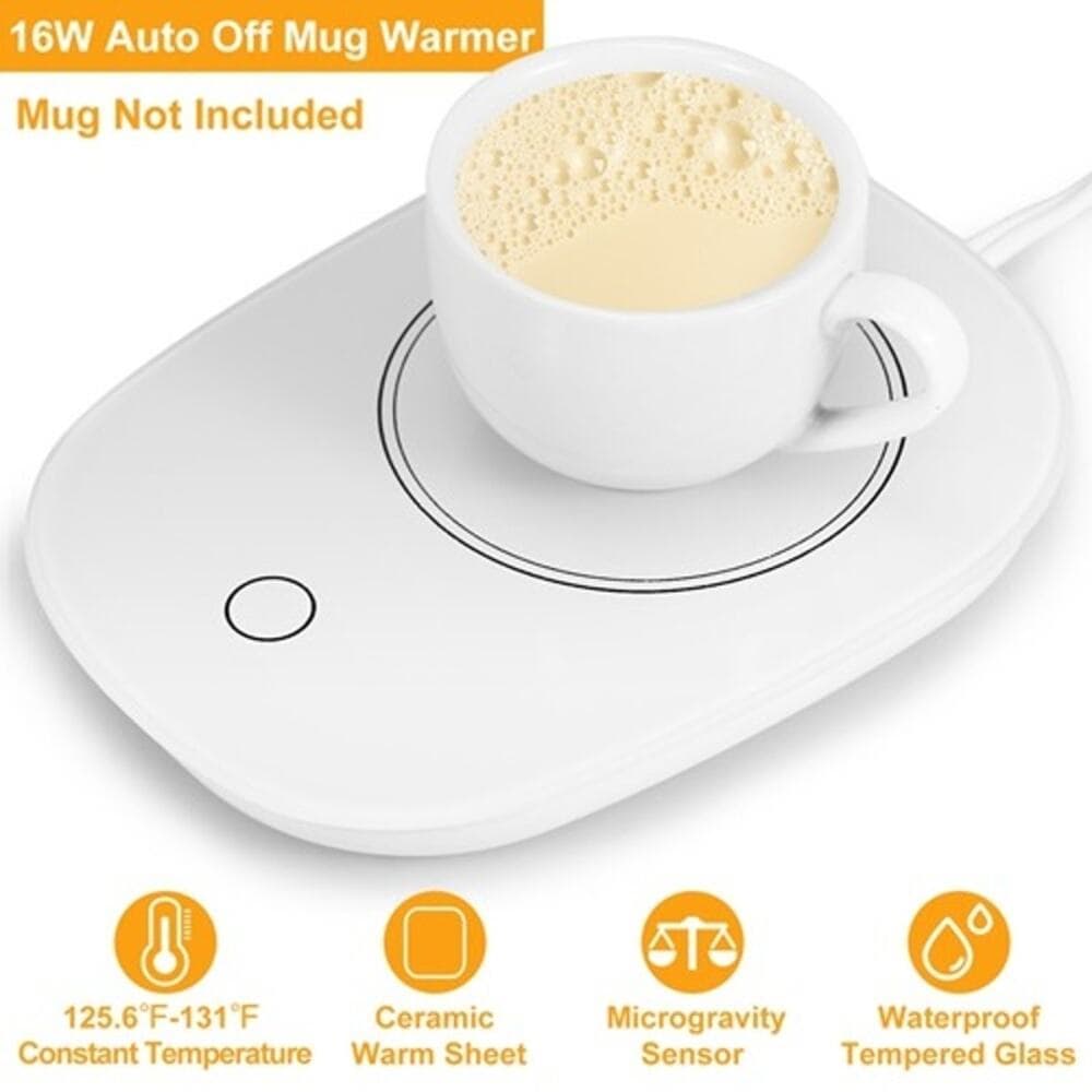 Coffee Mug Warmer Cup Warmer Auto Shut Off Coffee Tea Milk Electric Heater Pad - Thumbnail 7