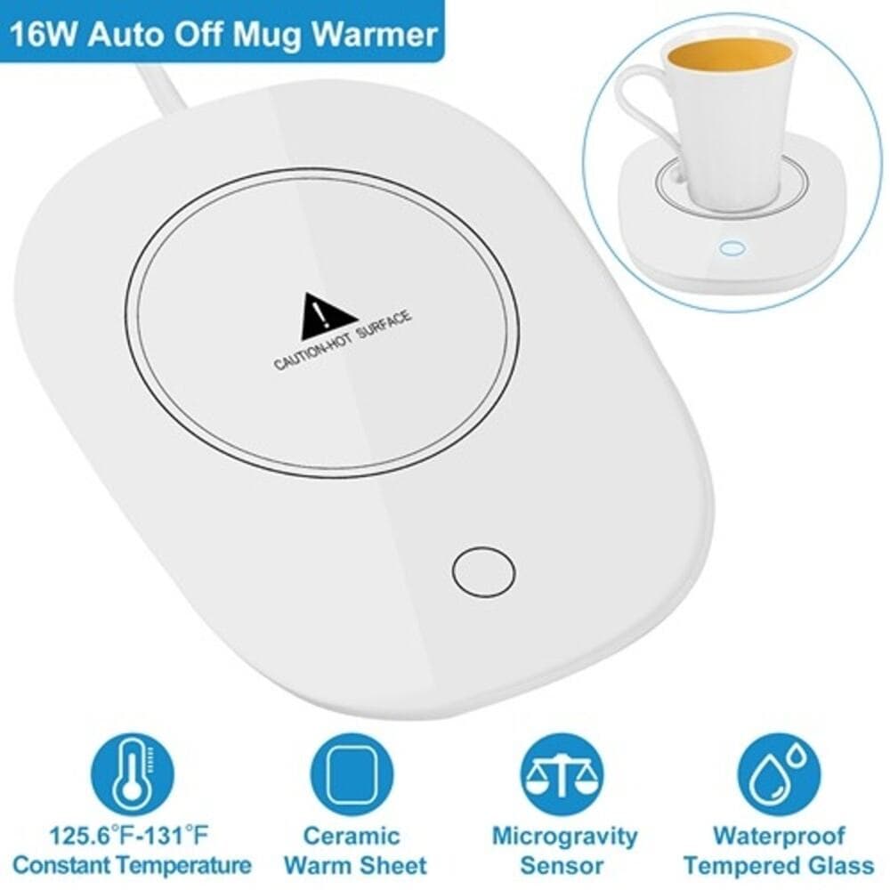 Coffee Mug Warmer Cup Warmer Auto Shut Off Coffee Tea Milk Electric Heater Pad - Thumbnail 9