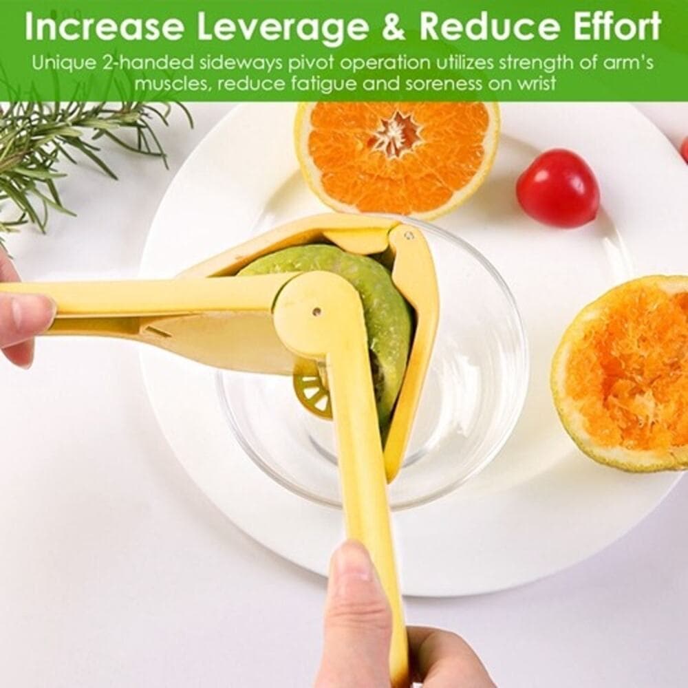 NewHome Manual Lemon Squeezer Fold Flat Design Effortless Hand Lemon Juicer - Thumbnail 11
