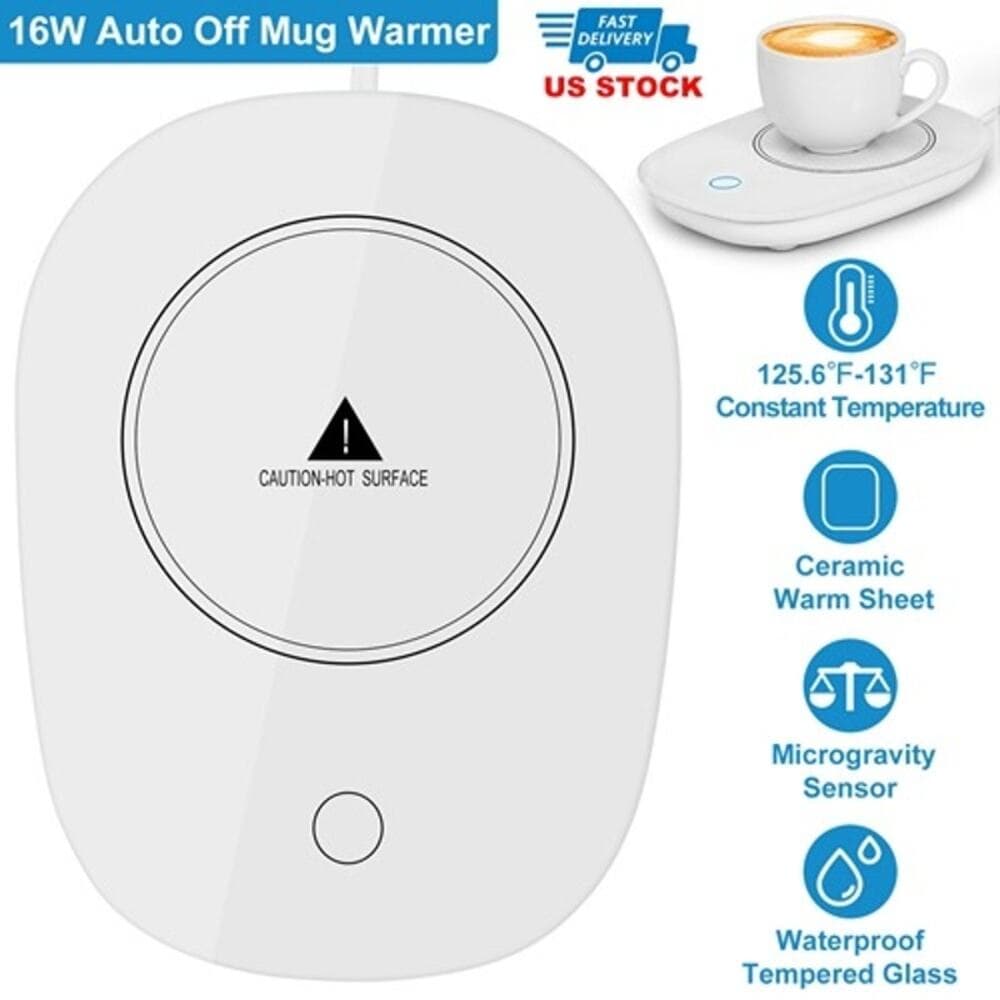 Coffee Mug Warmer Cup Warmer Auto Shut Off Coffee Tea Milk Electric Heater Pad - Thumbnail 10