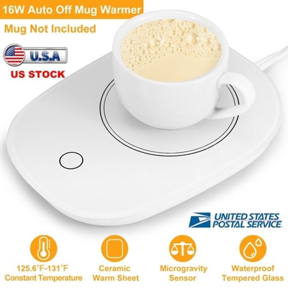 Coffee Mug Warmer Cup Warmer Auto Shut Off Coffee Tea Milk Electric Heater Pad - Thumbnail 4