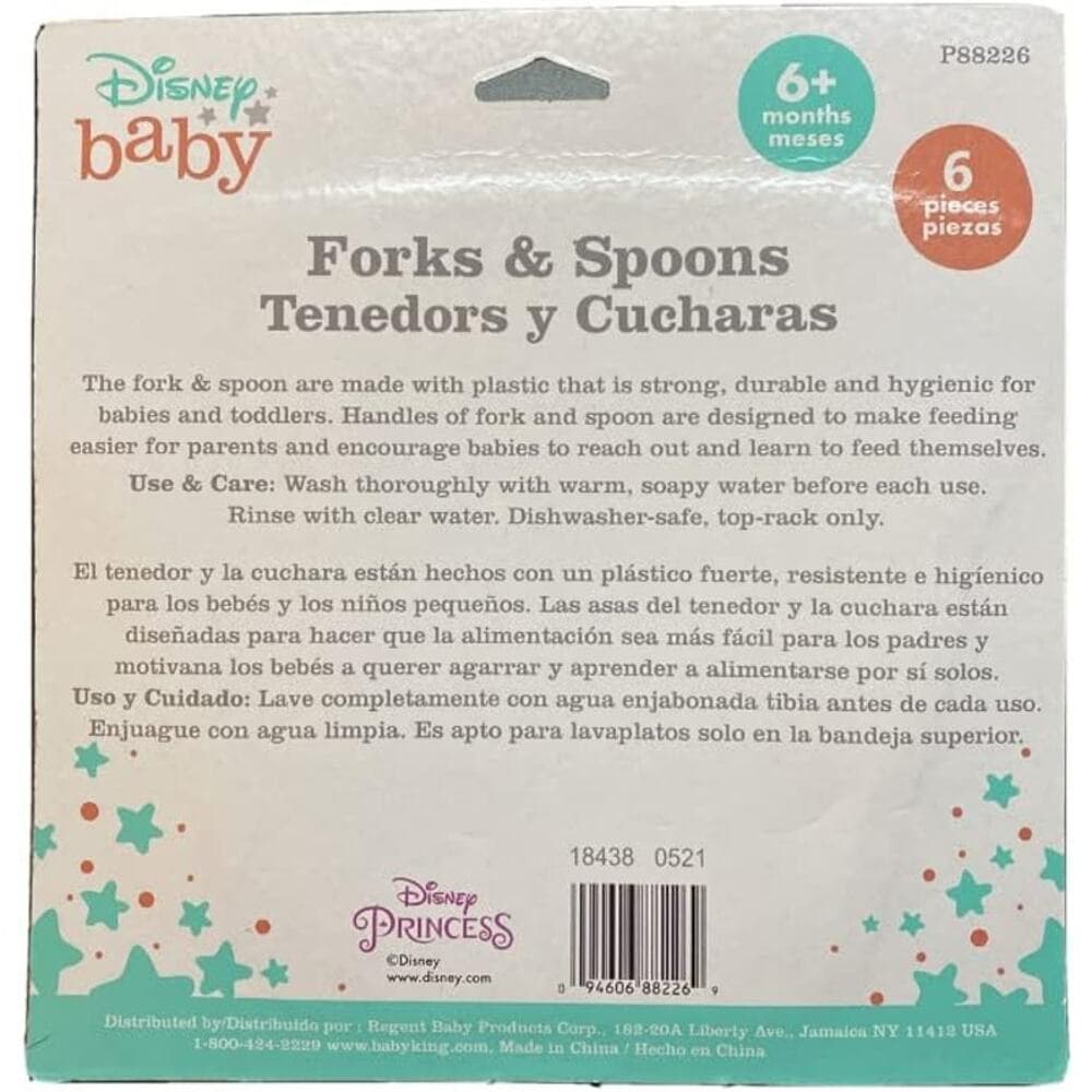 Disney Baby Princess Forks and Spoons - Thumbnail 3