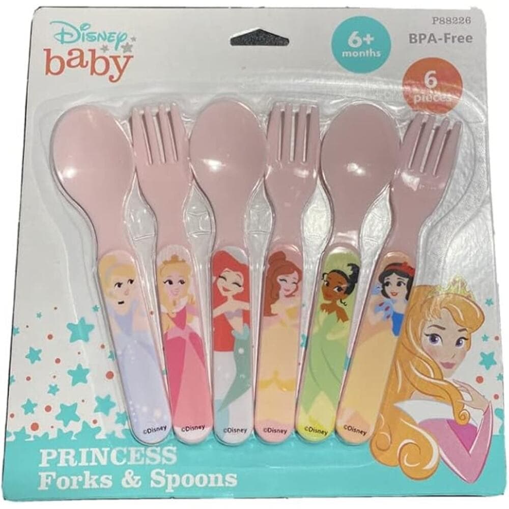 Disney Baby Princess Forks and Spoons - Thumbnail 2