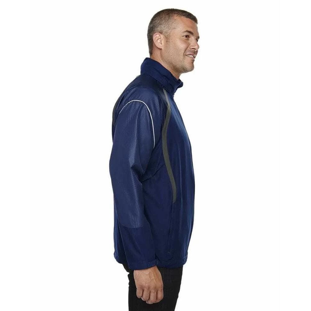 North End Men's Sirius Lightweight Jacket Windbreaker - Night/Navy - Med - Thumbnail 3