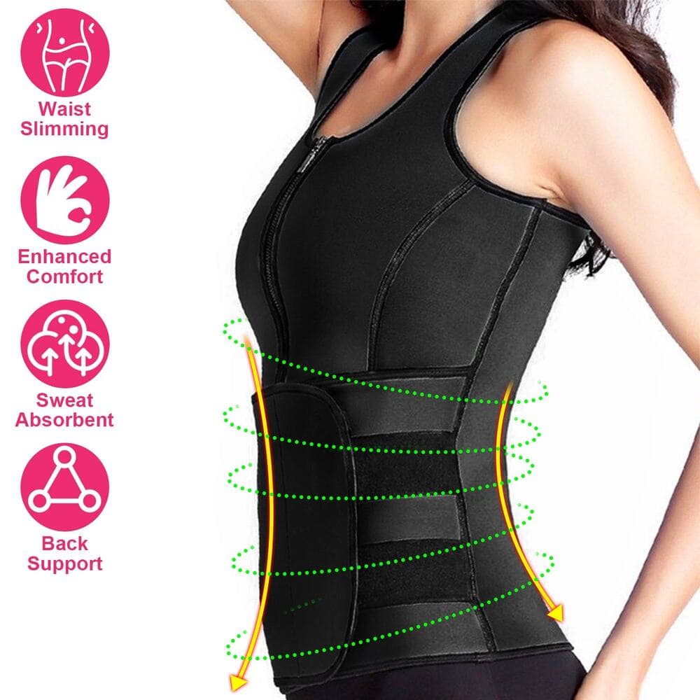 Waist Trainer For Women Body Shaper Waist Slimmer Clincher Trimmer - Thumbnail 8