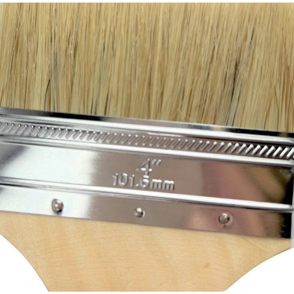 12 Pack of 4" Paint Brushes for Paint, Stains, Varnishes, Glues - Thumbnail 4