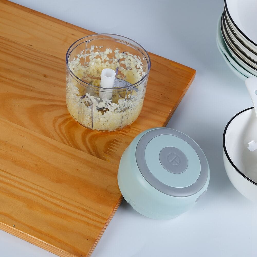 Mini Electric Garlic Chopper 8.45OZ Rechargeable - Thumbnail 8