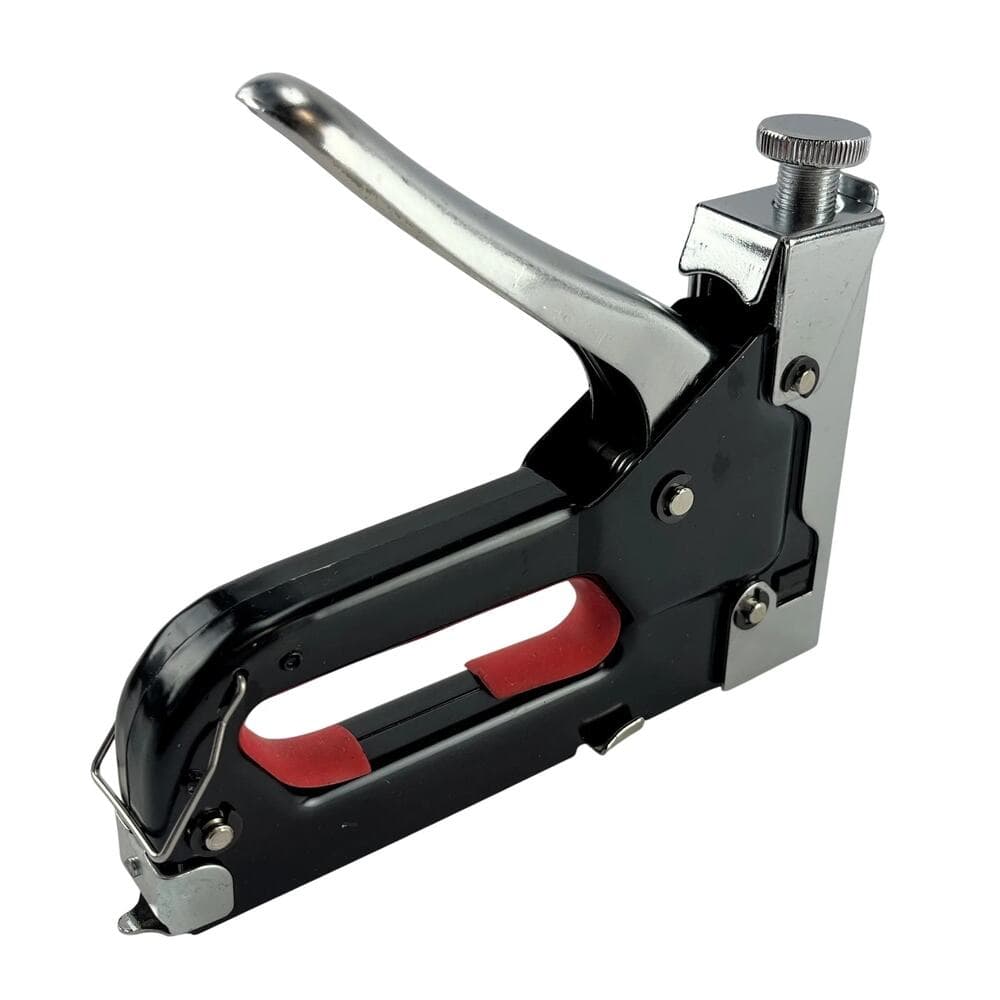 3 Way Tacker Staple Gun Kit Stapler Includes U-Shaped, Standard & Brad Nails - Thumbnail 2