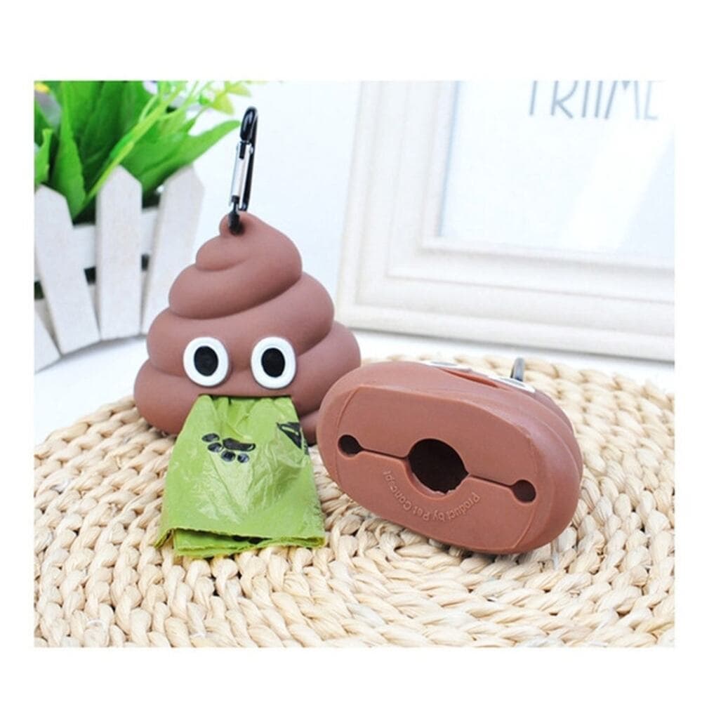 Pets Go Out Portable Soft Silicone Pet Toilet Bag Storage Box - Thumbnail 3