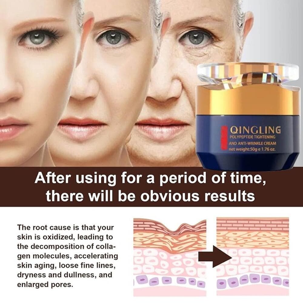 Vaiwenta Qingling Face Cream, Quinglin Crema Para Arrugas - Thumbnail 4