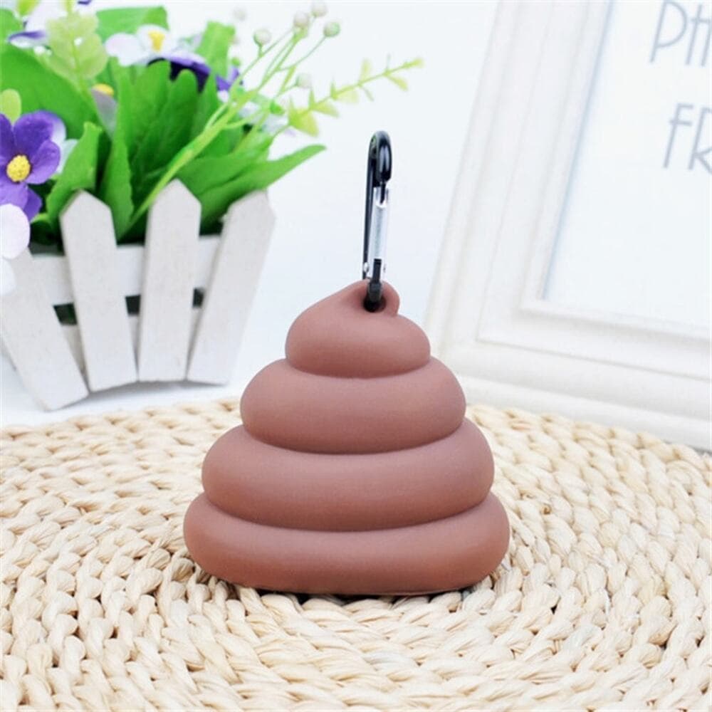 Pets Go Out Portable Soft Silicone Pet Toilet Bag Storage Box - Thumbnail 5
