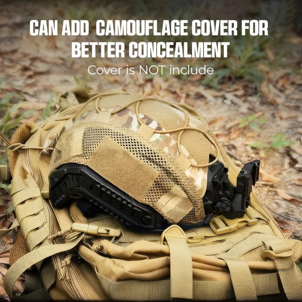 CIGMAN Tactical Helmet X1PRO PVS Night Vision Compatible Bump Style Adjustable - Thumbnail 2