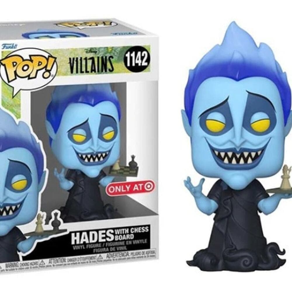 Funko Pop! Disney Villains Hades with Chess Board Target Exclusive Figure - Thumbnail 2