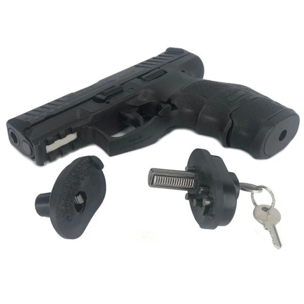 Keyed Trigger Gun Lock Steel Safety Universal Firearms Pistol Rifle Shotgun - Thumbnail 7