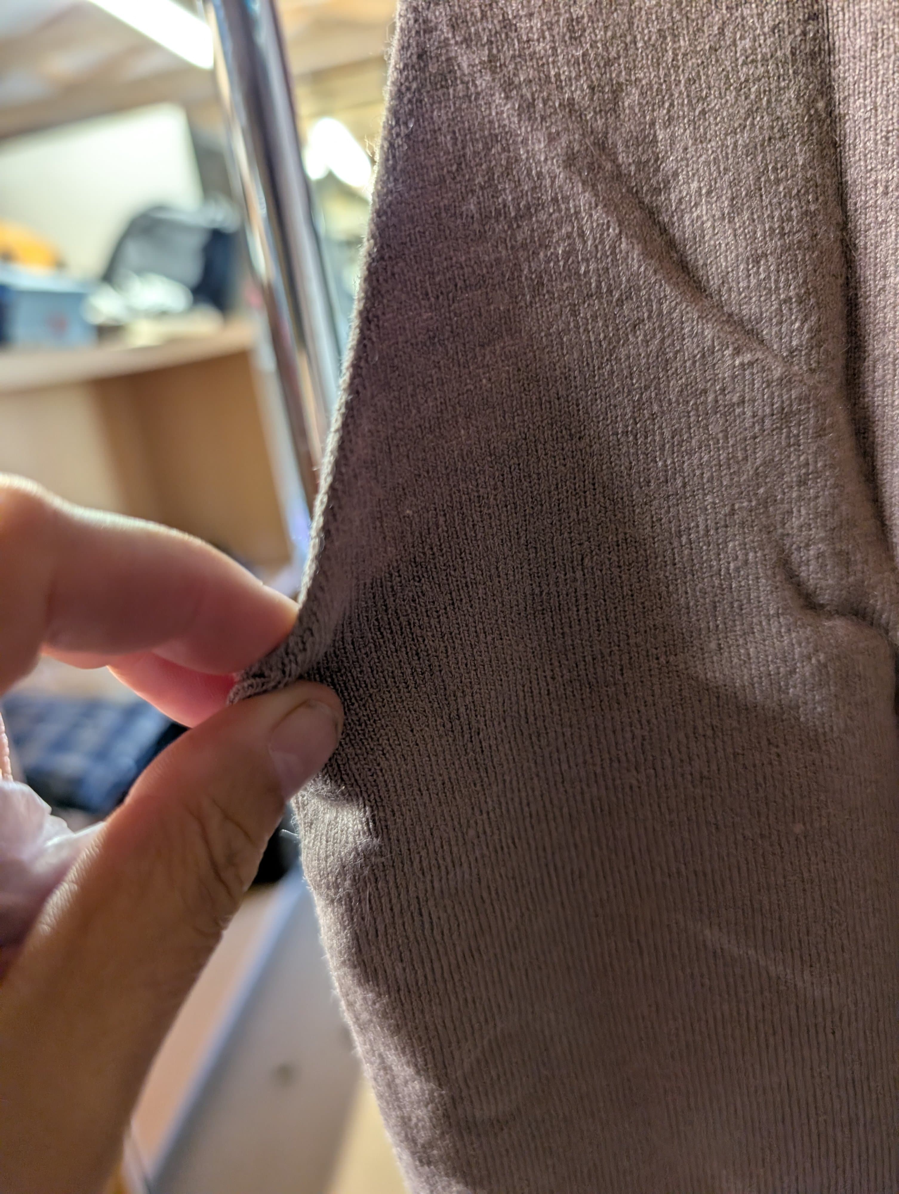 Women's sleeveless sweater jumper - Thumbnail 4