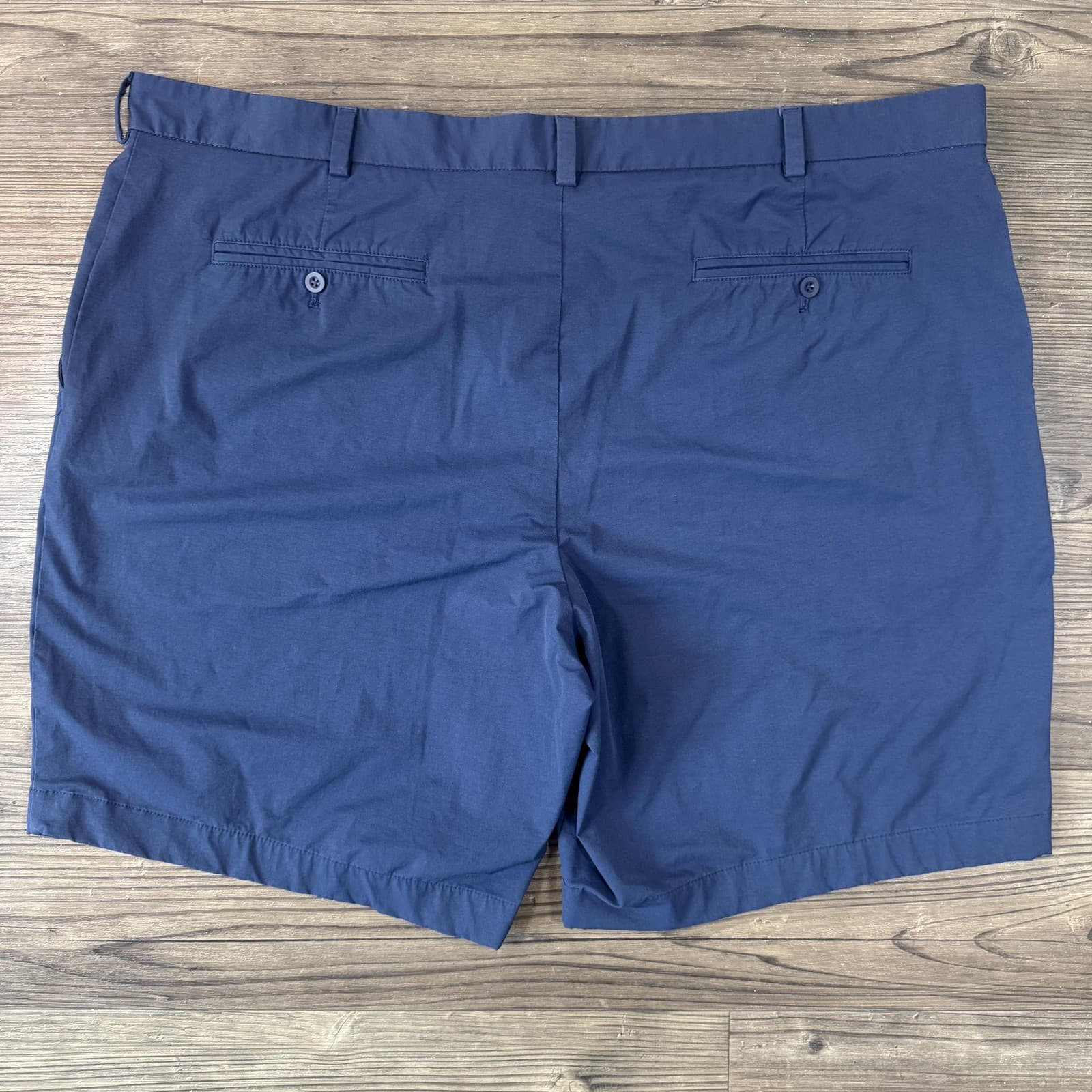 Vineyard Vines On-The-Go Performance Shorts Navy Blue Stretch Chino 10 Men's 48B - Thumbnail 2