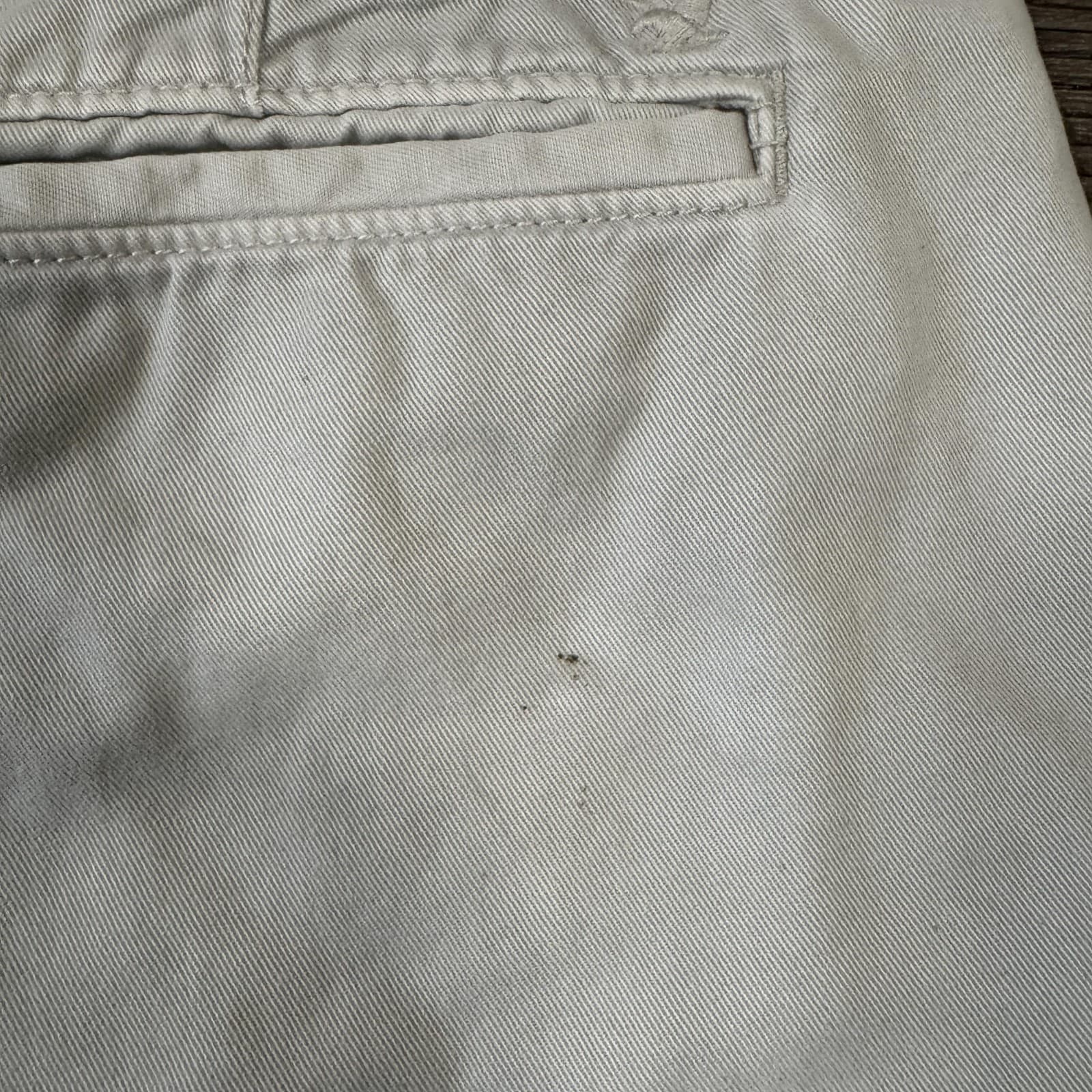 American Eagle Outfitters Shorts Chino Cotton Classic 10 Inseam Beige Men's 31 - Thumbnail 11