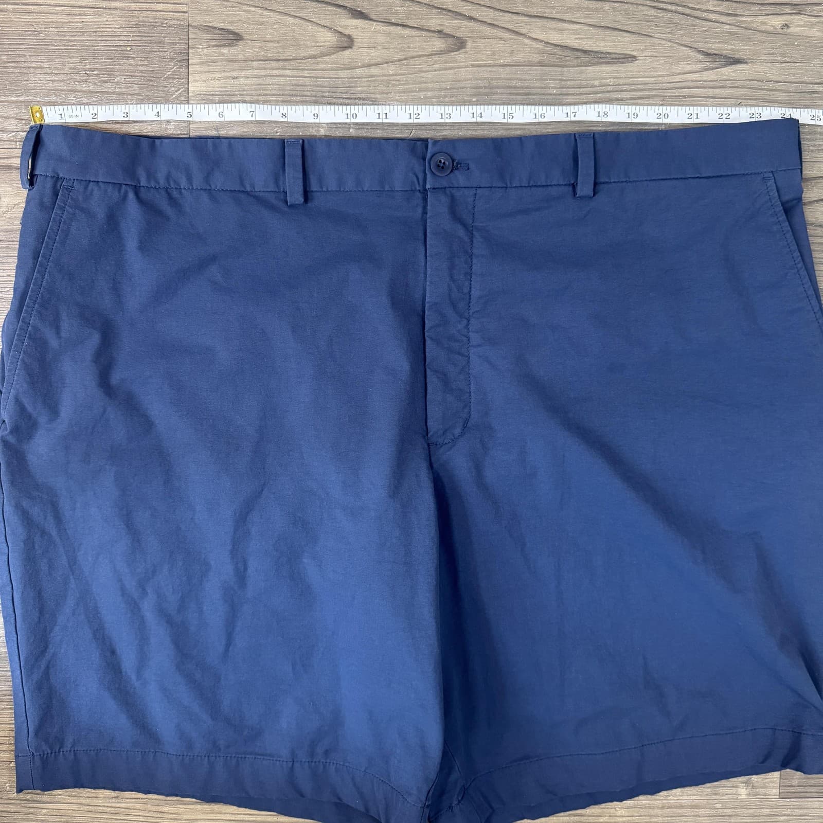 Vineyard Vines On-The-Go Performance Shorts Navy Blue Stretch Chino 10 Men's 48B - Thumbnail 9