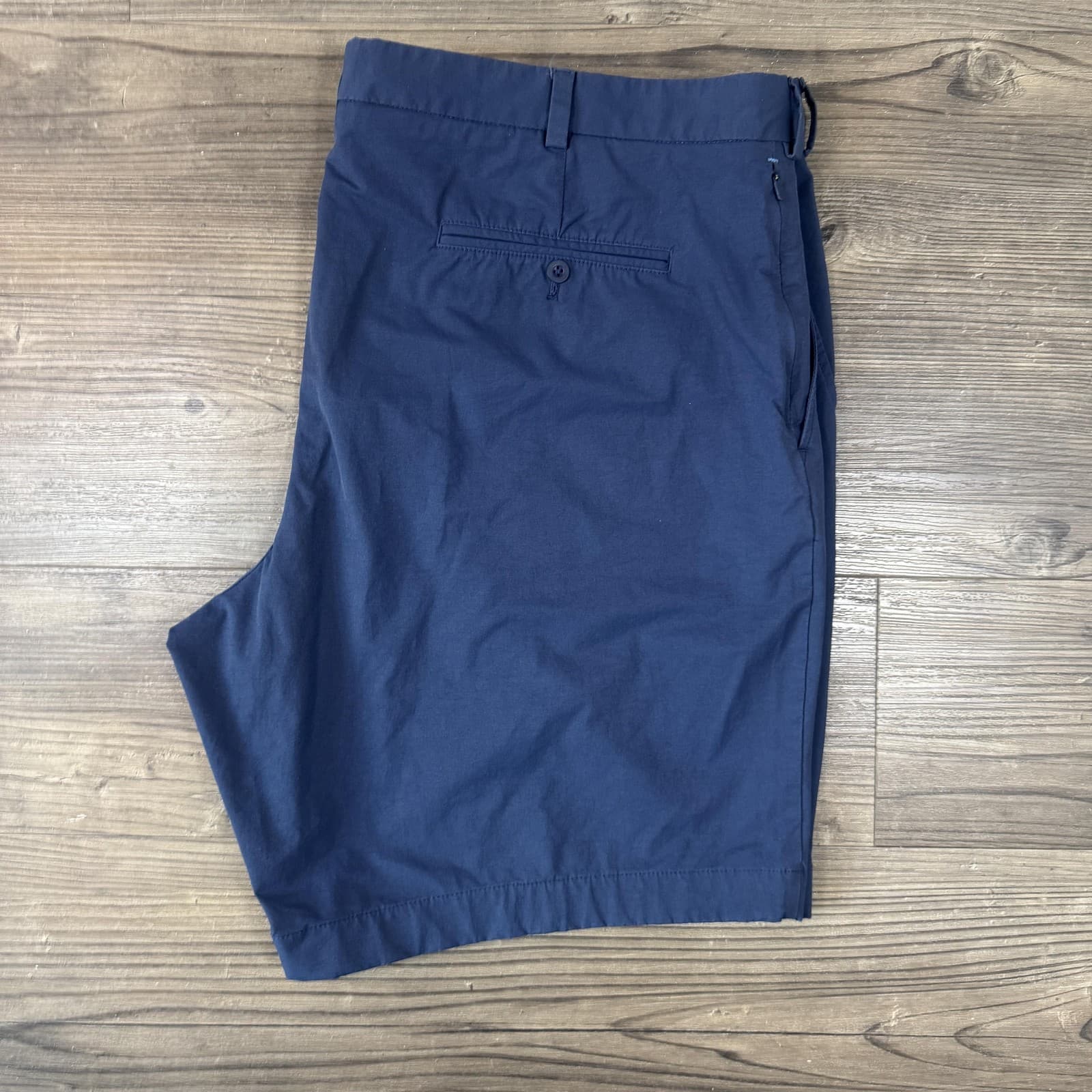 Vineyard Vines On-The-Go Performance Shorts Navy Blue Stretch Chino 10 Men's 48B - Thumbnail 13
