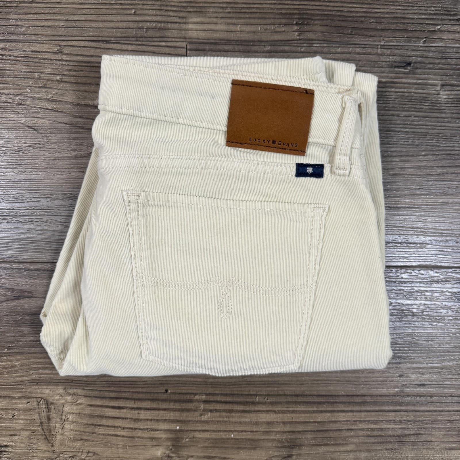 Lucky Brand Lolita Skinny Jeans Corduroy Stretch White Mid Rise Womens 6/28 - Thumbnail 16
