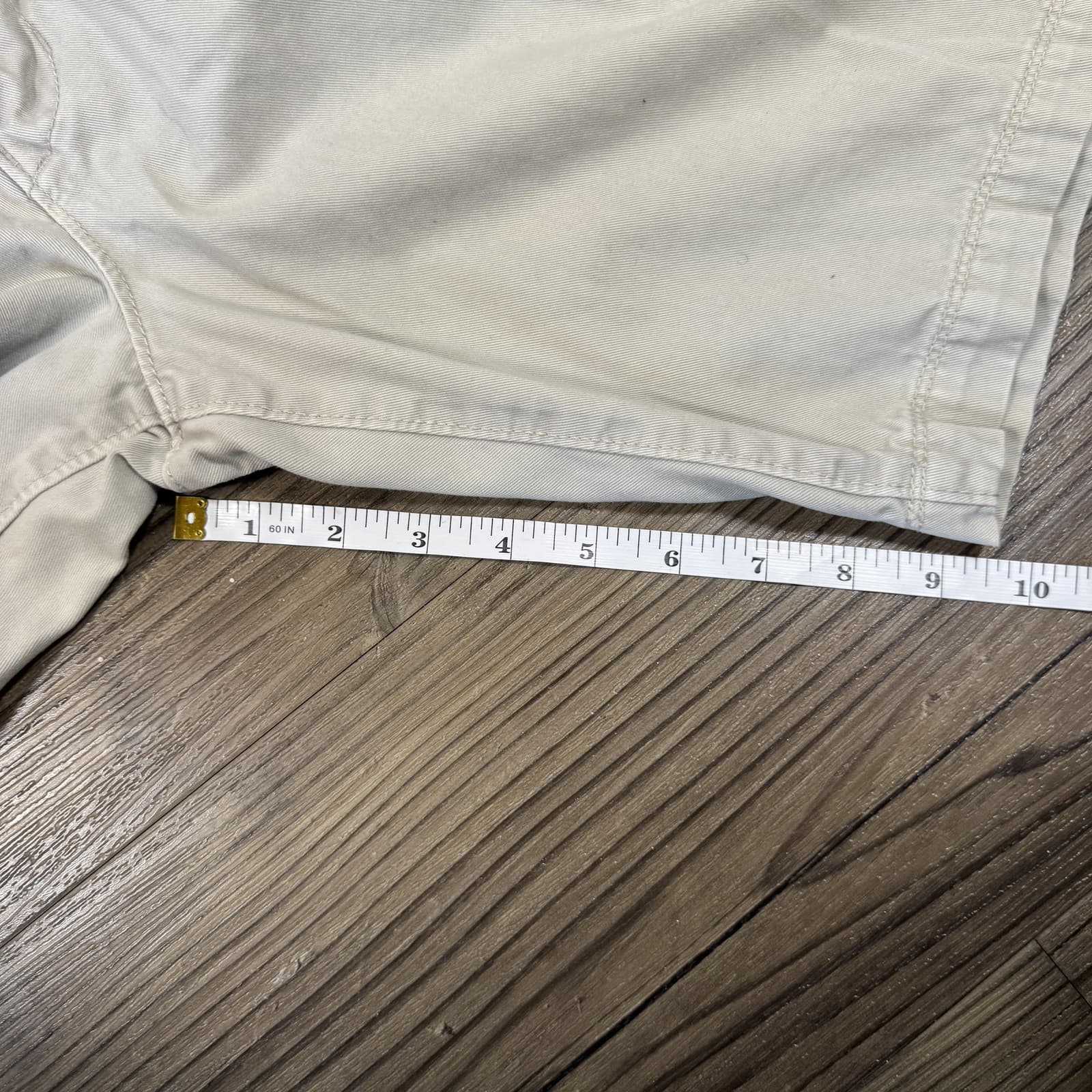 American Eagle Outfitters Shorts Chino Cotton Classic 10 Inseam Beige Men's 31 - Thumbnail 18