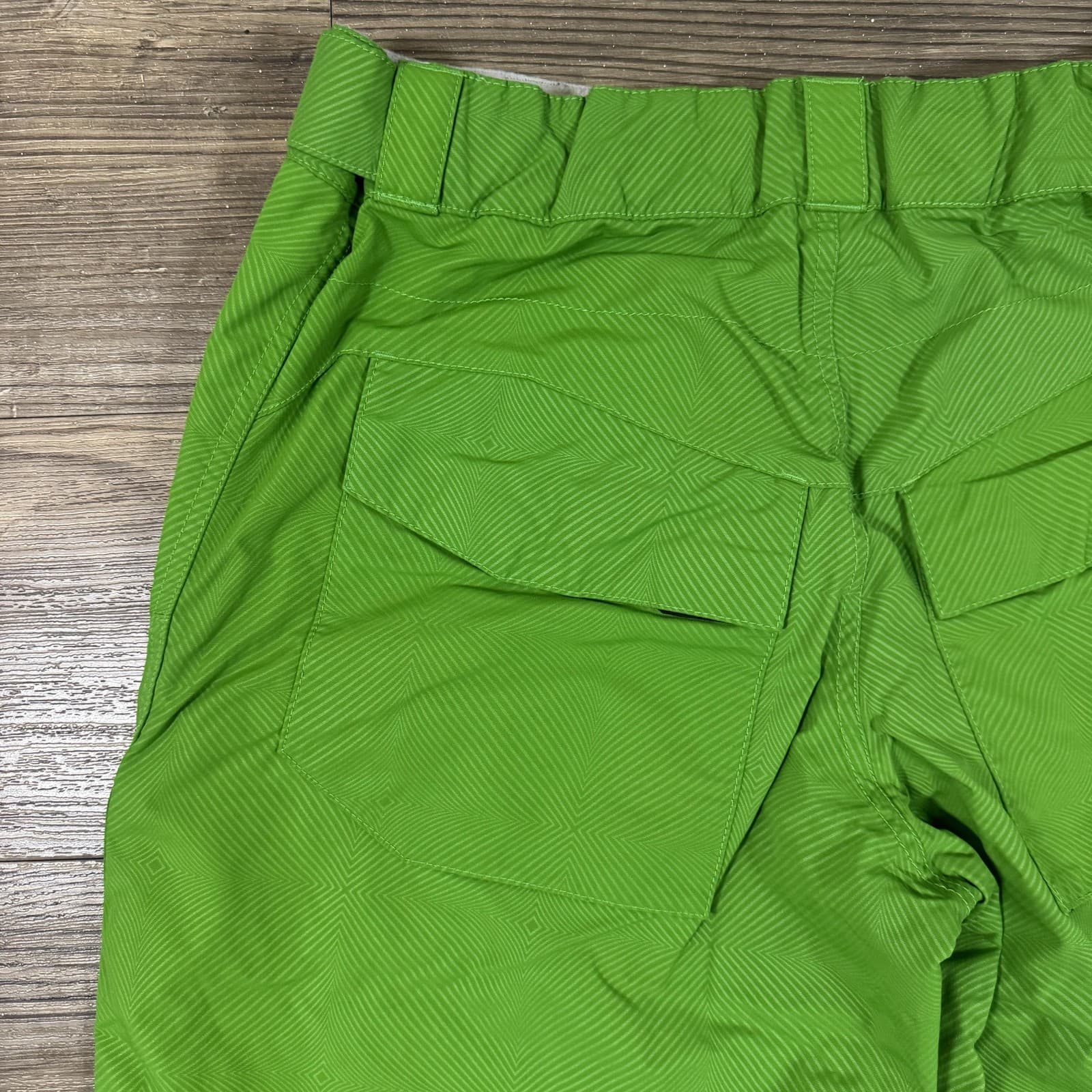Spyder Propulsion Insulated Snow Pants Cargo Ski Snowboard Mens 52 Green 64902 - Thumbnail 9