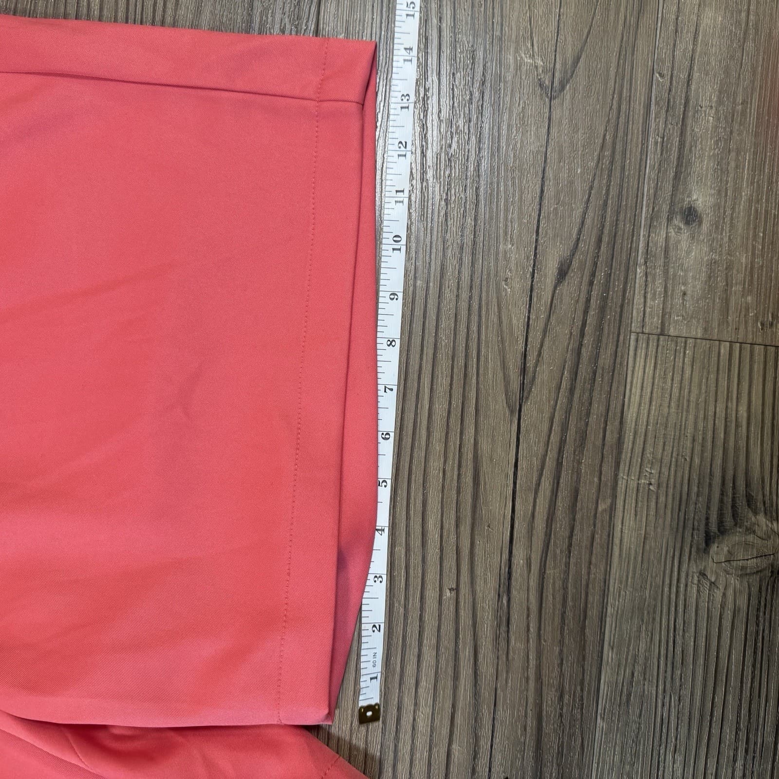 Vineyard Vines Links Shorts Chino Performance Golf Stretch Salmon Pink Mens 42 - Thumbnail 15